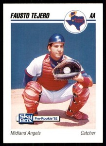 1992 SkyBox Team Sets AA Fausto Tejero Midland Angels #454