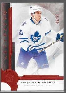 16/17 Artifacts Orange James Van Riemsdyk /55 49 Leafs
