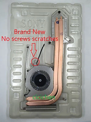 Sony Vaio Pro13 SVP13226SCB SVP13227SCB SVP13218SCB Fan Heatsink 300-0101-2755 - Image 1 of 4