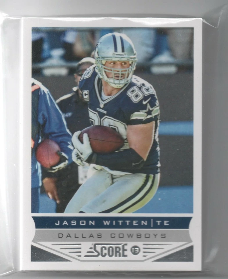 (21) 2013 Score Football #58 Jason Witten DALLAS COWBOYS Base Card Lot 73 - Image 1 of 1