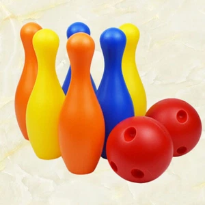 Kids Activity Center Sports Toy Plastic Bowling Set Bowling Playset - Picture 1 of 16