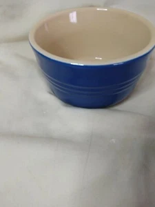 Plato para hornear Le Creuset Blue Ramekin. Nuevo - Imagen 1 de 4