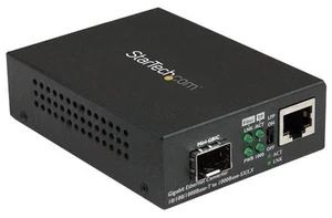 STARTECH - Convertisseur multimédia Ethernet Gigabit avec slot SFP ouvert - Photo 1/3