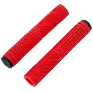 S&M BMX Grips, OLDSCHOOL GT BMX SE PASSERO MICRO-RIBBED RED PAIR NEW - Picture 1 of 1
