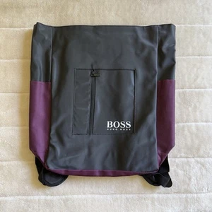 Hugo Boss Black & Purple Hub Backpack - Picture 1 of 5