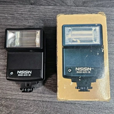Nissin 24ASO Auto-SD Flash Gun for Cameras Photography Accessory - Image 1 of 4