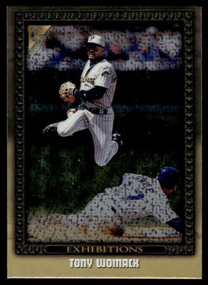 1998 Topps Gallery Exhibitions Tony Womack Pittsburgh Pirates #116 - Image 1 of 2