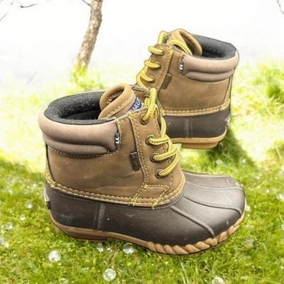 Nautica Kids Toddler Boots Brown Size 9 - Image 1 of 4