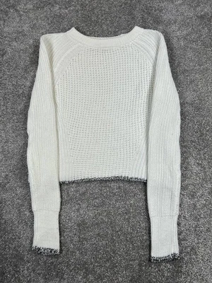 Suéter de punto de algodón blanco Xs Rag & Bone para mujer Foto 1 de 4