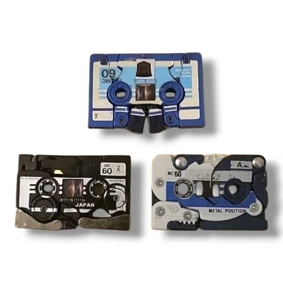 Vintage '84-'86 Takara G1 Transformers Cassette Frenzy, Ravage, Overkill - Image 1 of 4