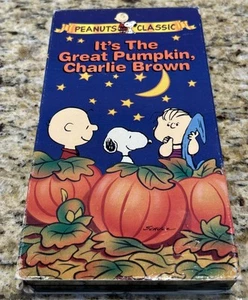 Peanuts Classic It's The Great Pumpkin, Charlie Brown VHS - 1994 Paramount - Picture 1 of 3