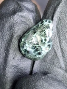 Calcite Isle Royale Greenstone Chlorastrolite 1.5 Michigan State Gem Stone Green - Picture 1 of 9