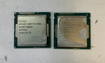 (Lot of 2) Intel Core i5-4590S 4th Gen. 3GHZ 4-Core 6M Cache CPU Processor "M5B" - Image 1 of 3
