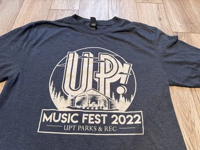 ARRIBA! Camiseta MUSIC FEST 2022 Hombre L Azul Foto 1 de 4