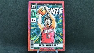Reed Sheppard 2024-25 Panini Donruss Optic Net Marvels Red Scope Prizm RC #4 - Bild 1 von 2