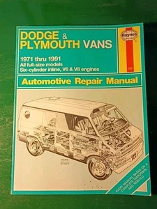 Dodge B150 B250 B350 Ram RV Motor-home Van 1971-1996 Shop Service Repair Manual - Picture 1 of 11