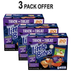 Entenmann's Little Bites Trick Leckerli gruselige Schokoladenstückchen 16,23 Unzen 3 Vorteilspackung - Bild 1 von 7