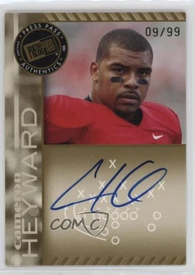 2011 Press Pass Signings Gold 9/99 Cameron Heyward #PPS-CH Rookie Auto RC - Image 1 of 3