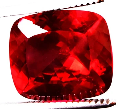 20.75 Cts. Natural Mozambique Red Ruby Cushion Shape Certified Gemstone - Image 1 of 4