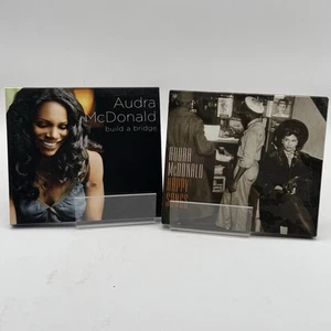 2FER Happy Songs & Build a Bridge by Audra McDonald 2CDs EX- & EX - Picture 1 of 4