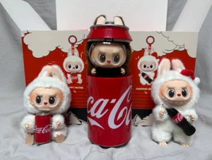 Portachiavi Pop Mart Labubu serie Coca-Cola custodia sigillata (6 scatole cieche) / nuovo - Foto 1 di 2