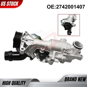 New Engine Water Pump for Mercedes-Benz C300 2015-2018 2742000601 A2742001407 - Picture 1 of 11