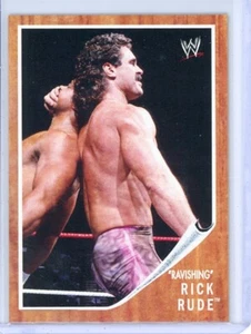 2011 Topps WWE "RAVISHING" RICK RUDE Heritage Insert Card #H-28 - Picture 1 of 2