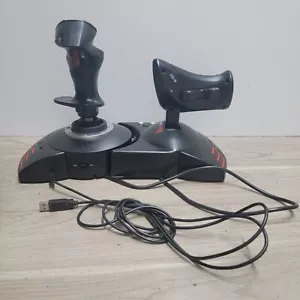 THRUSTMASTER T-Flight Hotas X V.2 Simulatore Stick Gioco USB PC PS3 Joystick Nero - Foto 1 di 6