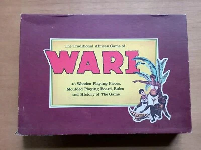 1970s The Traditional African Game Of WARI, 2 player, Complete  - Image 1 of 4