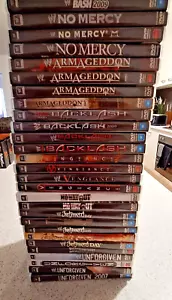 WWE Wrestling PPV / Documentary 28 Dvd Lot, NTSC Format - Picture 1 of 18