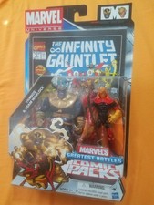 Marvel Universe THANOS, ADAM WARLOCK Greatest Battles Pack,Sealed, Free Shipping