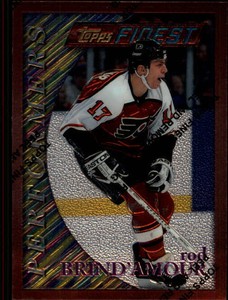 1995-96 Topps Finest Hockey #44 Rod Brind'Amour B