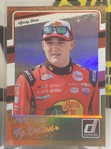 2017 Donruss Racing Ty Dillon Gold Xfinity Series Press Proof 55/99