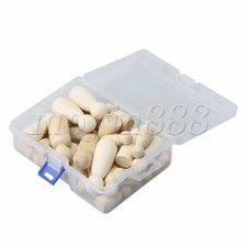 30 Piece 3 Size Female Male Wooden People Peg Doll Wedding Cake Topper