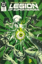 Legion of Super-Heroes #57 FN 1989 Stock Image