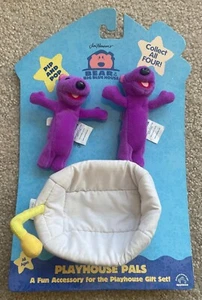RARE NEW 1999 JIM HENSON'S BEAR IN THE BIG BLUE HOUSE PIP AND POP PLAYHOUSE PALS - Picture 1 of 2
