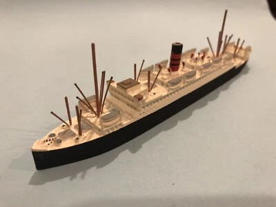 Hein Mück #295 British Passenger Ship Aurania 1924 Waterline Model - 1:1250 - Image 1 of 4