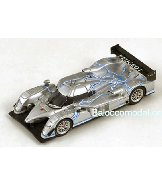 PEUGEOT 908 HYBRID 2008 SILVER 1:87 - Immagine 1 di 1