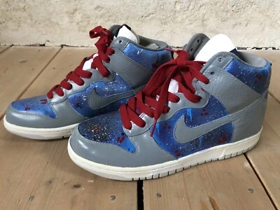 Nike Dunk High Retro customisées. - Photo 1/4