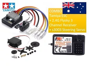 Tamiya TBLE-04S ESC + Flysky FS-GR3E Receiver + S3003 servo + ball bearings - Picture 1 of 1