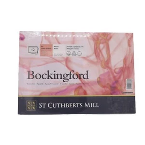 Bockingford Watercolour Pad Glued bound Paper A4 hot press - Picture 1 of 3