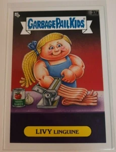 2021 Topps Garbage Pail Kids GPK Food Fight LIVY LINGUINE Card #37a - Picture 1 of 1