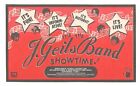 1982 J. GEILS BAND SHOWTIME 5.5"X9" Magazine Ad Clipping 1980's M580
