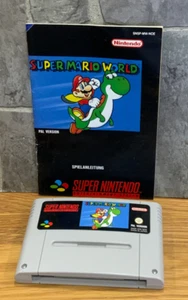 Super Nintendo Spiel Super Mario World - Bild 1 von 6