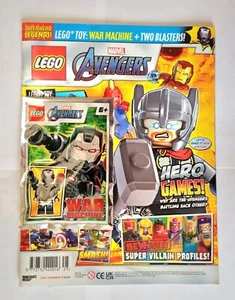 NEW LEGO MARVEL AVENGERS MAGAZINE WITH EXCULSIVE WAR MACHINE MINIFIGURE NEW - Picture 1 of 4