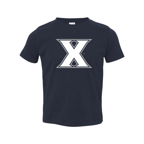 Xavier Musketeers Primary Logo Toddler T Shirt - NCAA College University Cover