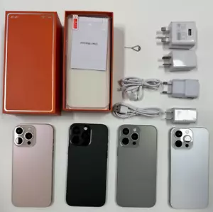 i16 Pro Max Android Smartphone 5G 7.3" Dual SIM Mobile Phone Wireless Charging - Picture 1 of 24