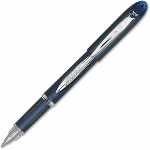 40174 Uni-Ball Jetstream Rollerball Pen, Fine 0.7mm Point, Blue, Pack of 1 - Picture 1 of 1