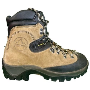 La Sportiva Makalu Brown Mountaineering Waterproof Hiking Boots 40 M 7.5/W 8.5 - Picture 1 of 11