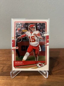 2020 Panini Donruss Optic Patrick Mahomes Base Card, #1, Kansas City Chiefs - Bild 1 von 2